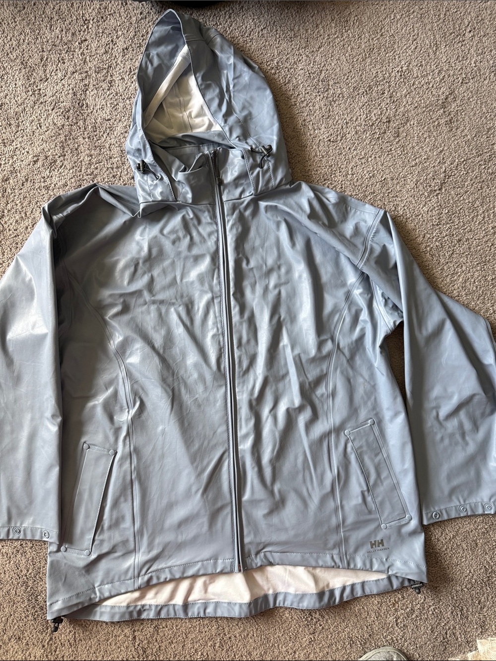 Men’s Helly Hansen Light Blue Rain/Fishing Jacket